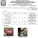 Fire Hose Canvas EPDM Tonata / Selang Pemadam 2.5" x 30m / 30 m