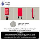 Fire Blanket / Selimut Api Tonata 1 x 1 m / Hard Case
