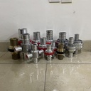 Coupling Machino Alumunium 3"