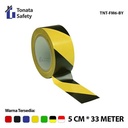 Floor Marking Tonata / Lakban Hitam Kuning / 5 cm x 33 m