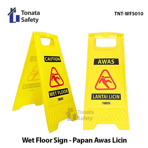 Wet Floor Sign / Papan Awas Licin Tonata