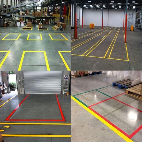 Floor Marking Tonata / Lakban Kuning / 5 cm x 33 m