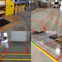 Floor Marking Tonata / Lakban Merah / 5 cm x 33 m