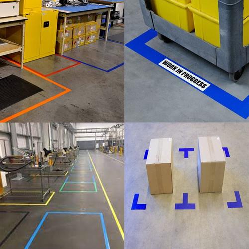 Floor Marking Tonata / Lakban Biru / 5 cm x 33 m