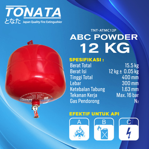 Automatic Thermatic Pemadam Api Otomatis / ABC Powder 12 kg Tonata
