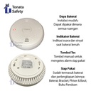 Standalone Smoke Detector Photoelectric Tonata / Pendeteksi Asap