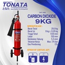 APAR 9 KG Karbondioksida (CO2) TONATA / Set Komplit