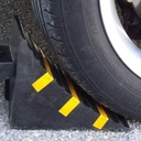 Wheel Chock 6 Kg / Pengganjal Roda 24 x 25 x 17.5 cm