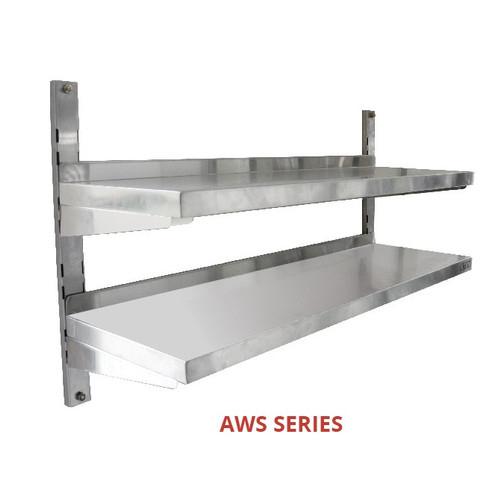 DOUBLE ADJUSTED WALL SHELVES AWS-150