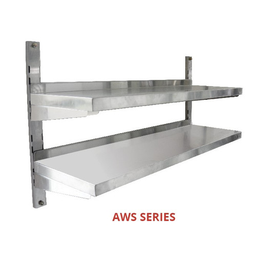 DOUBLE ADJUSTED WALL SHELVES AWS-100