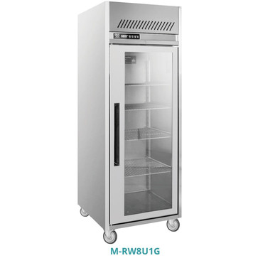 S/S GLASS DOOR UPRIGHT CHILLER M-RW8U1G