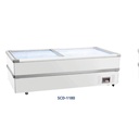 GEA ISLAND FREEZER SCD-1180 / Freezer Pintu Kaca Sliding Flat 960 L
