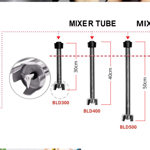 GETRA MIXER TUBE BLD300