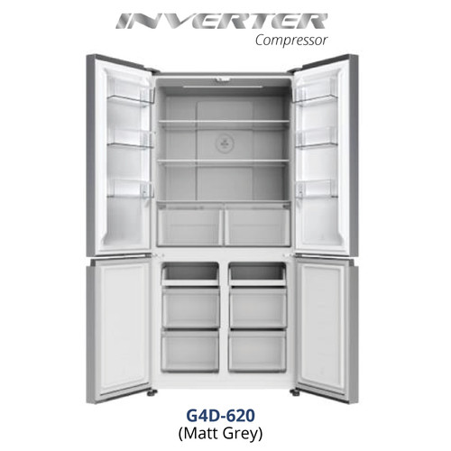 GEA HOME REFRIGERATOR G4D-620 ( MATT GREY )