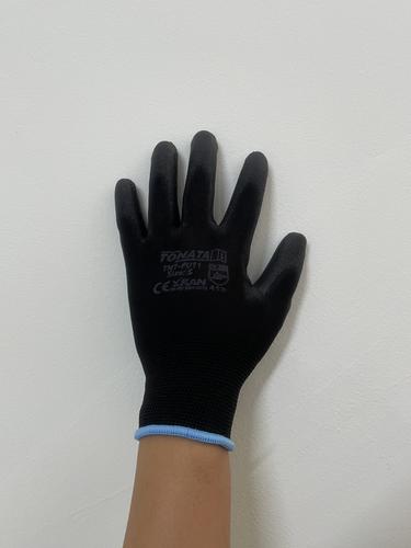 Sarung Tangan Kerja PU  Tonata / Kain Bintik / Ukuran S