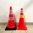Safety Traffic Cone  Kerucut Lalu Lintas Tonata 2.4 Kg Bawah Kuning