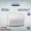 WYPALL X60 Wipes Jumbo roll  - Tissue Pengganti Lap/Kain Majun