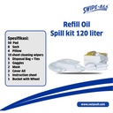 Refill Oil Spill kit 120 Liter Swipe all