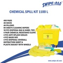 SWIPE-ALL Chemical Spill kit 1100 Liter With Bucket