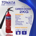 APAR 2 KG Karbondioksida (CO2) TONATA / Set Komplit