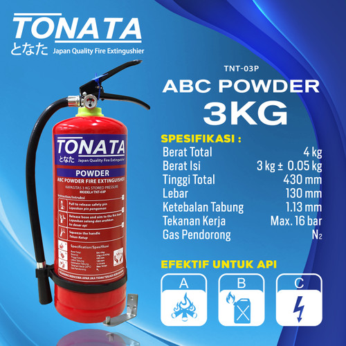 [BEST SELLER] APAR 3KG TONATA / ABC Powder / Set Komplit