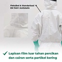 Kleenguard A40 Liquid & Particle Protection-Baju Hazmat APD