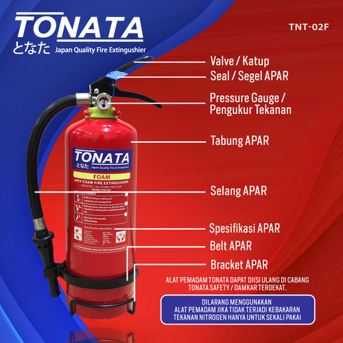 APAR 2KG TONATA / FOAM 2 KG / Set Komplit