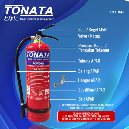APAR 4KG Bubuk ABC Powder TONATA / Set Komplit