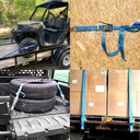 Ratchet Tie Down Tonata 2" X 12m / Cargo Belt 5 Ton / Tali Pengikat Barang
