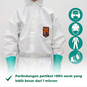 Kleenguard A40 Liquid & Particle Protection-Baju Hazmat APD