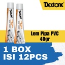 Lem Pipa Dextone PVC 40 Gr - Box