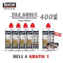 Dextone Lem Nat Kramik Epoxy Tile Grout 400 ml ( BELI 4 GRATIS 1 )