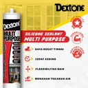 Silicone Sealant Tabung Dextone Asam 300ml