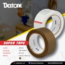 Lakban Bening / Coklat Dextone OPP Tape 48 x 80mm 90 Yard