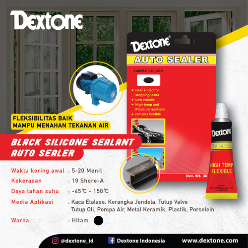 Lem Gasket Auto Sealer Dextone - 30Gr