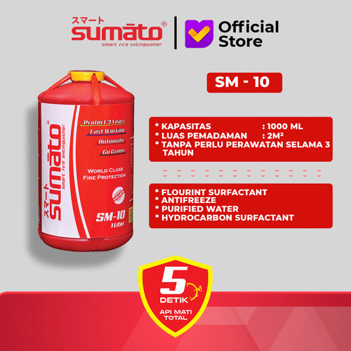 Sumato - Alat Pemadam Api Otomatis Bundling 2 pcs SM 10