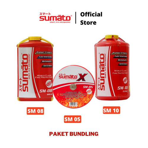 Sumato - Alat Pemadam Api Otomatis Bundling 3 pcs SM 05 SM 08 SM 10