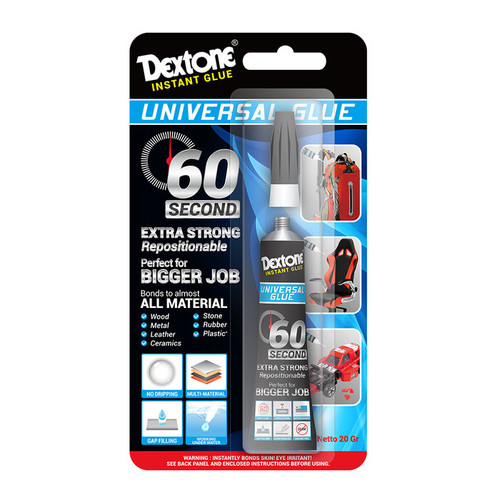 Lem Gel Universal Glue Dextone - 20 gr - Box