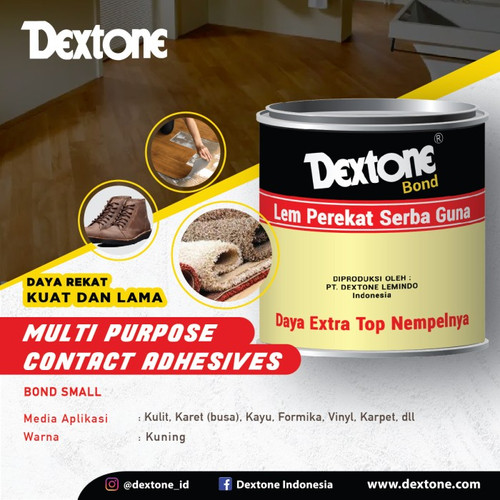 Lem Kuning Dextone Bond 101 - Twin Pack  FREE Power Glue Cream