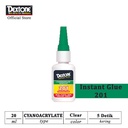 Lem Tetes Dewa Instan Glue Dextone - 20g Twin Pack