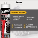 Silicone Sealant Tabung Dextone Asam 300ml