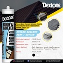 Lem Kaca Dextone Silicone Sealant Roof & Gutter 280 ml - BOX