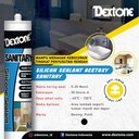 Lem Kaca Silicone Sealant Tabung Sanitary Dextone 300 ML - Box