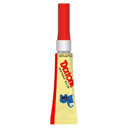 Lem Besi Epoxy 5 Menit Dextone - 48 gr Twin Pack Free Power Glue Cream