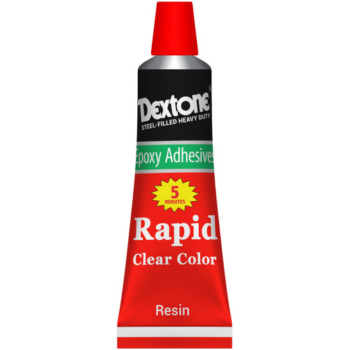 Lem Besi Epoxy Rapid Clear Dextone 48g ( Beli 5 gratis 1 )