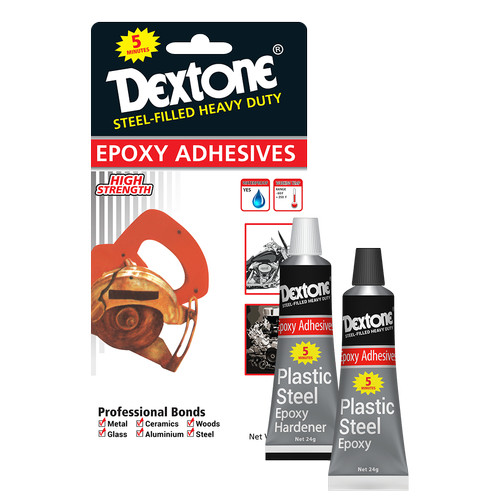 Lem Besi Epoxy 5 Menit Dextone - 48 gr ( Beli 5 Gratis 1 )