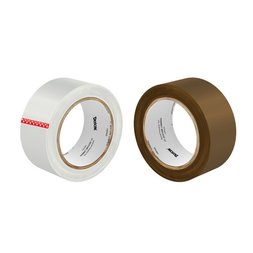 Lakban Bening / Coklat Dextone OPP Tape 48 x 80mm 90 Yard