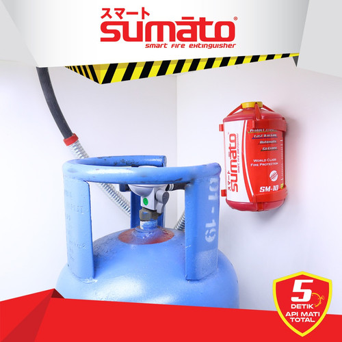 Sumato - Alat Pemadam Otomatis BUNDLING SM 40 ( 2 PCS ) SM 10 (2 PCS)