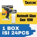 PAKET BOX-Lem Tembak Dextone Hotmelt Glue Gun 10w, 60w dan 100w