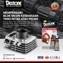 [1 DUS KECIL ISI 4 LUSIN] [1 DUS BESAR ISI 16 LUSIN] Lem Besi Epoxy 5 Menit Dextone 48 gr - DUS